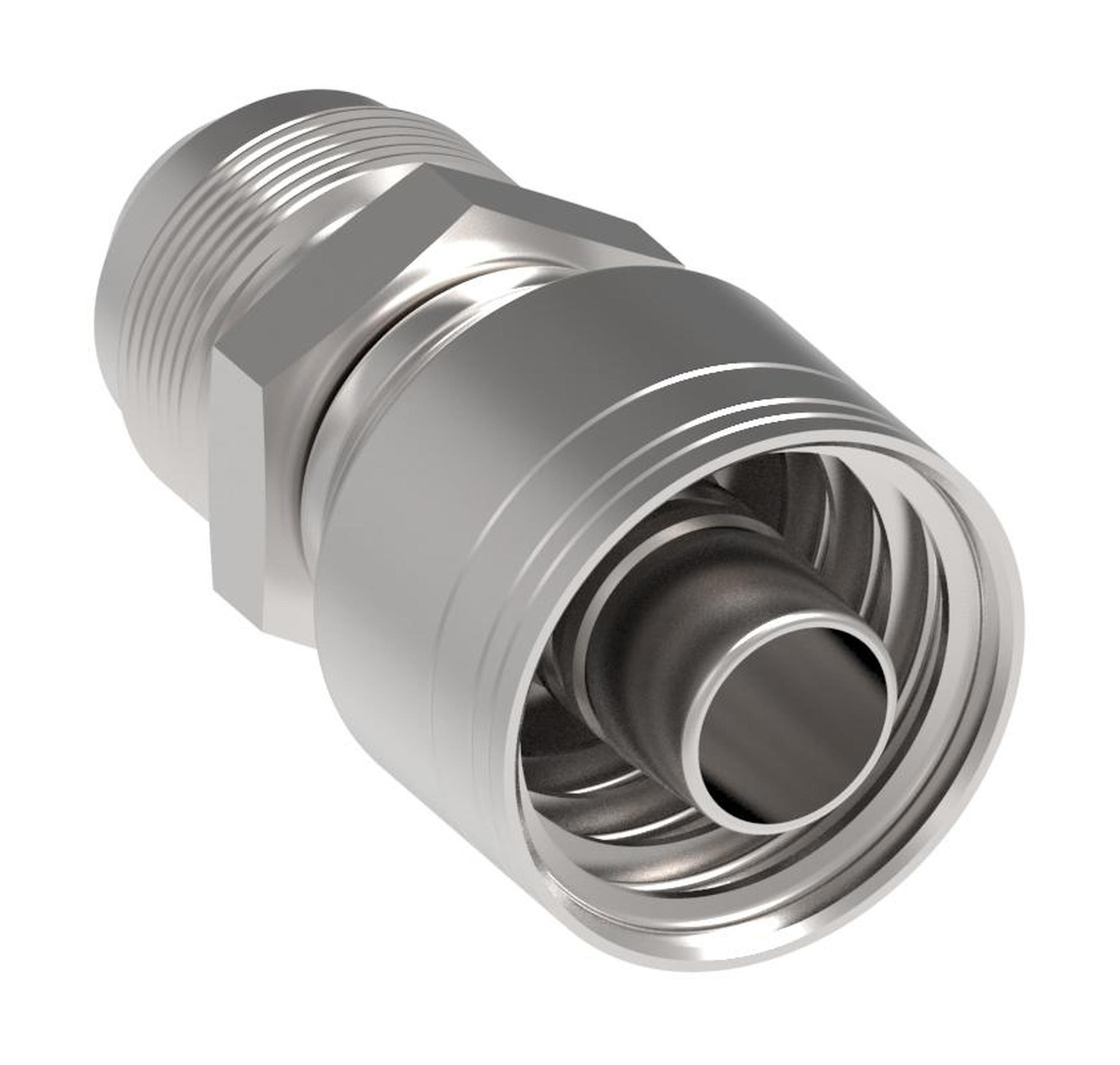 HOSE FTG, 1A/10, JIC-M/12, CS, STR — photo 2 of 4