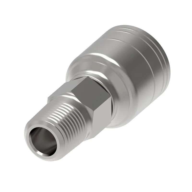 HOSE FTG, 1A/12, NPTF-M/12, CS, STR — photo 1 of 4