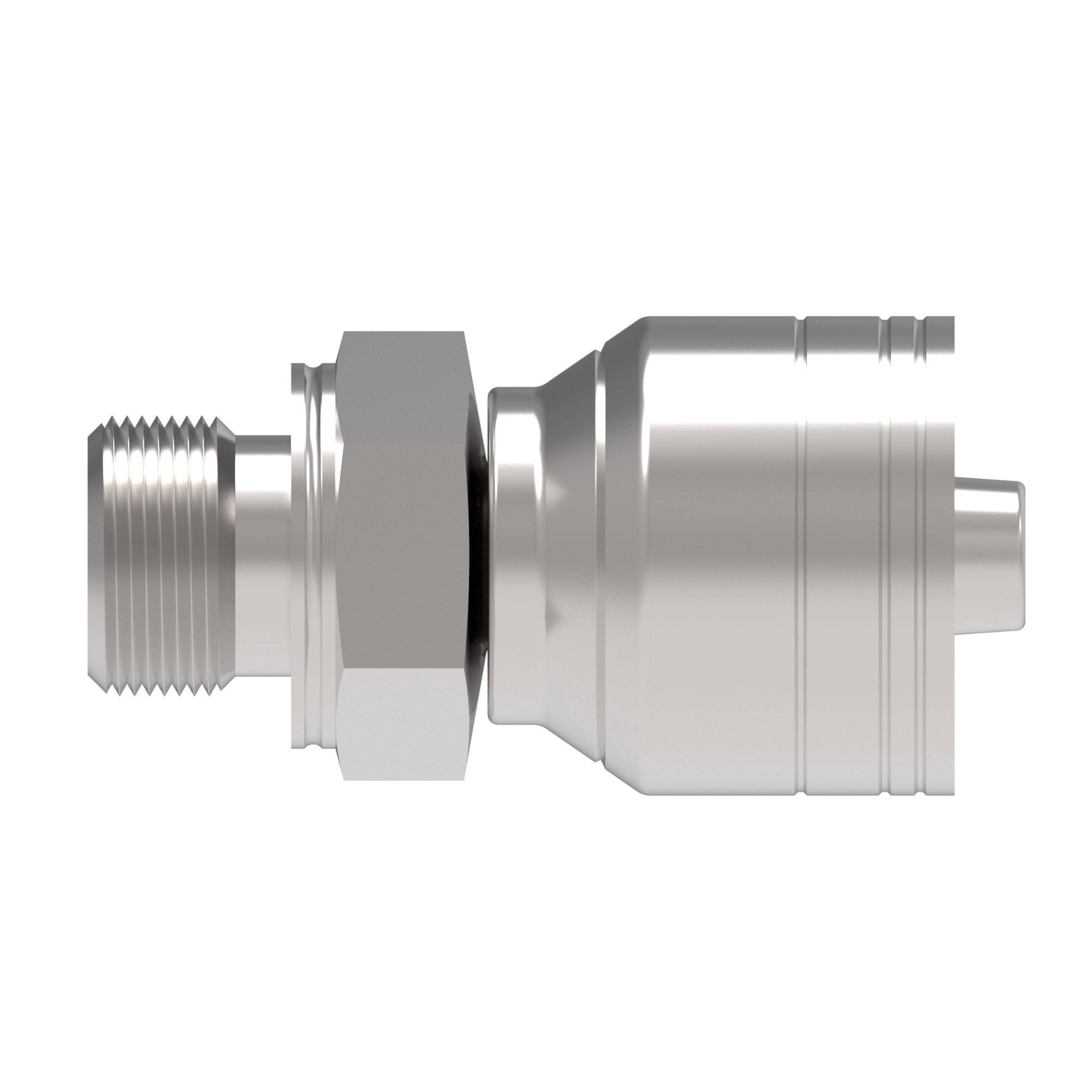 HOSE FTG, 1A/06, ORBL-M/16, CS, STR — photo 2 of 4