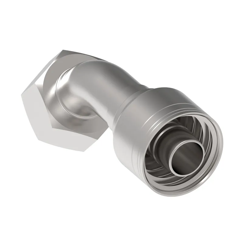 HOSE FTG, 1A/12, DKOL/20, CS, 45D — photo 3 of 4