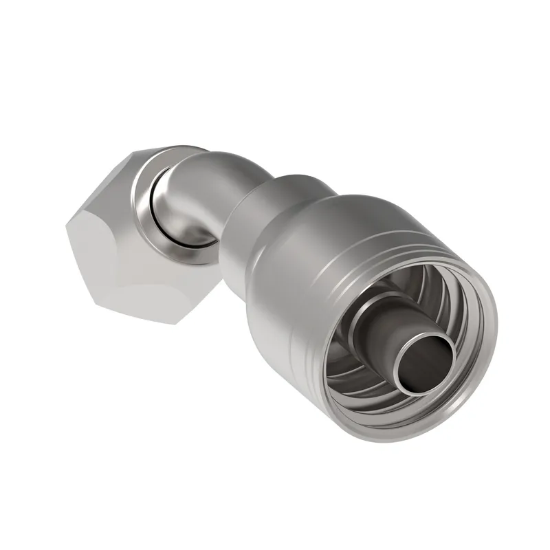 HOSE FTG, 1A/08, JIC-F/08, CS, 45D — photo 3 of 4