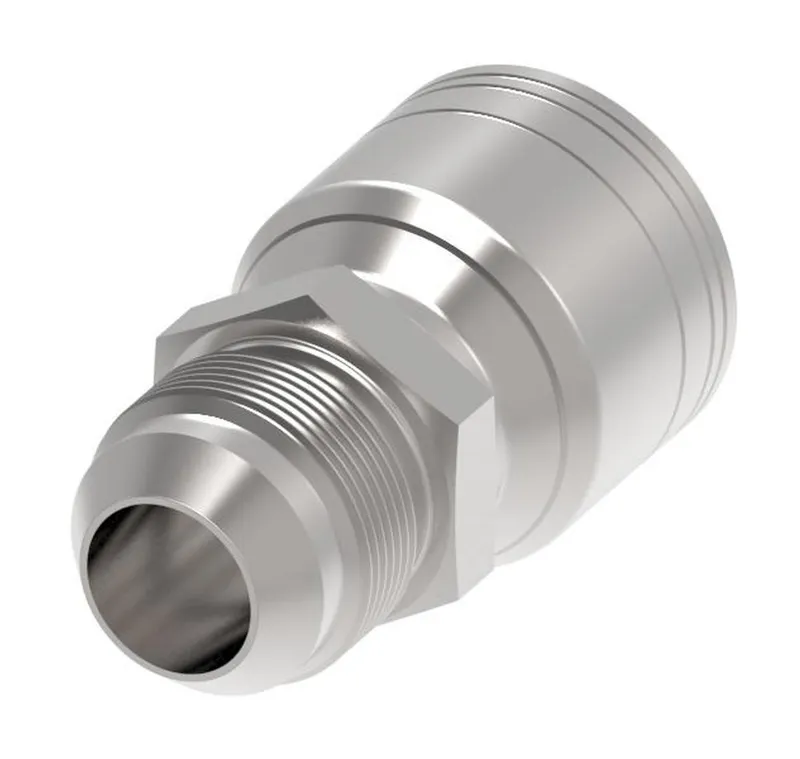 HOSE FTG, 1A/06, JIC-M/08, CS, STR — photo 1 of 4