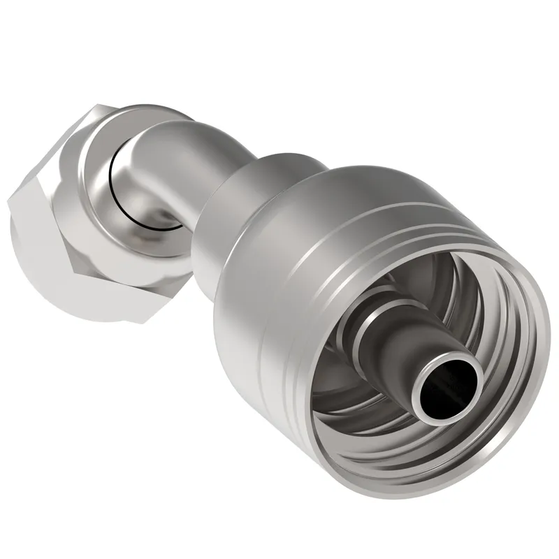 HOSE FTG, 1A/10, JIC-F/10, CS, 45D — photo 3 of 4
