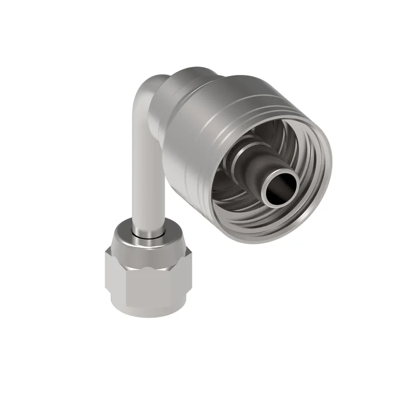 HOSE FTG, 1A/10, JIC-F/10, CS, 90D — photo 3 of 4