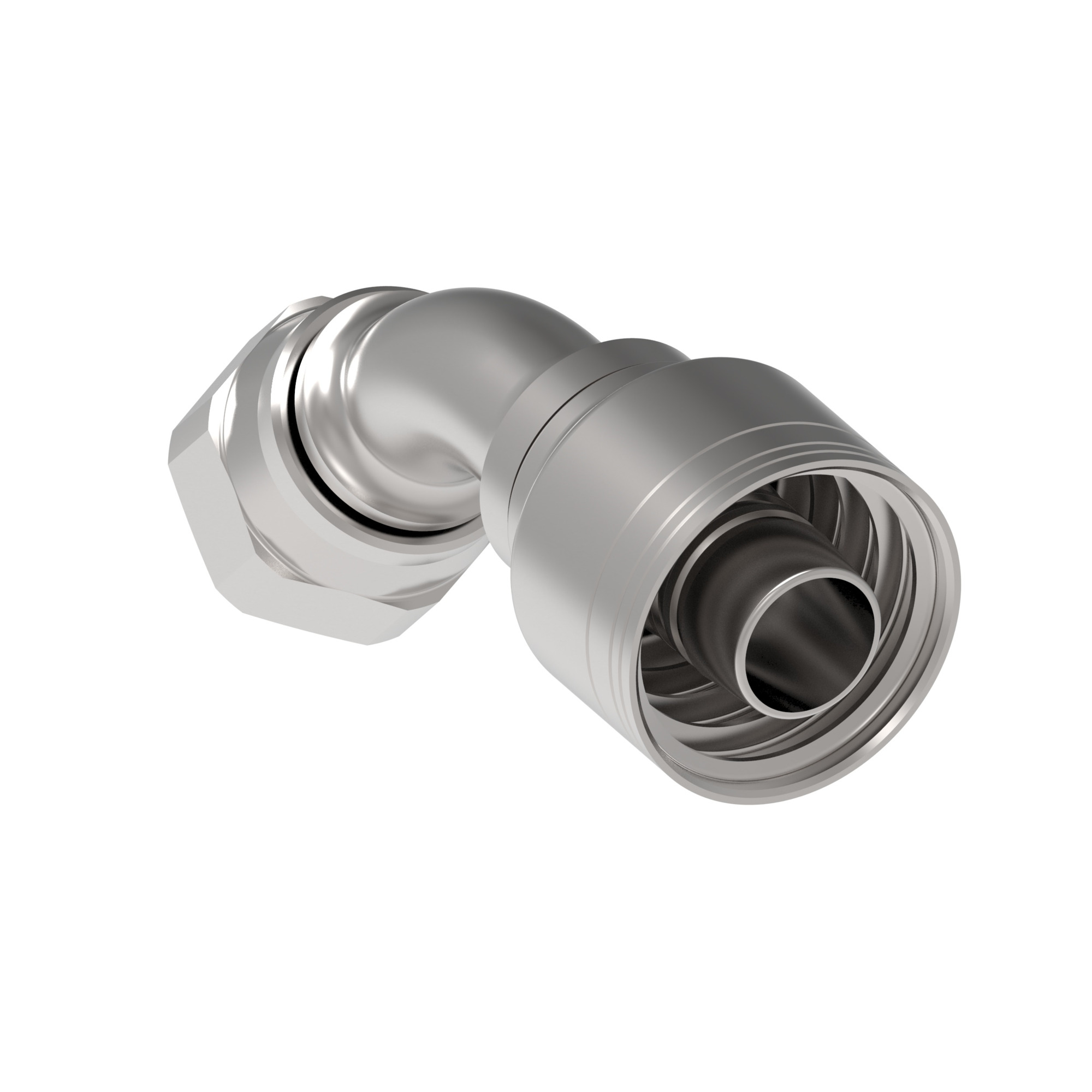 HOSE FTG, 1A/12, JIC-F/12, AP, 45D — photo 3 of 3
