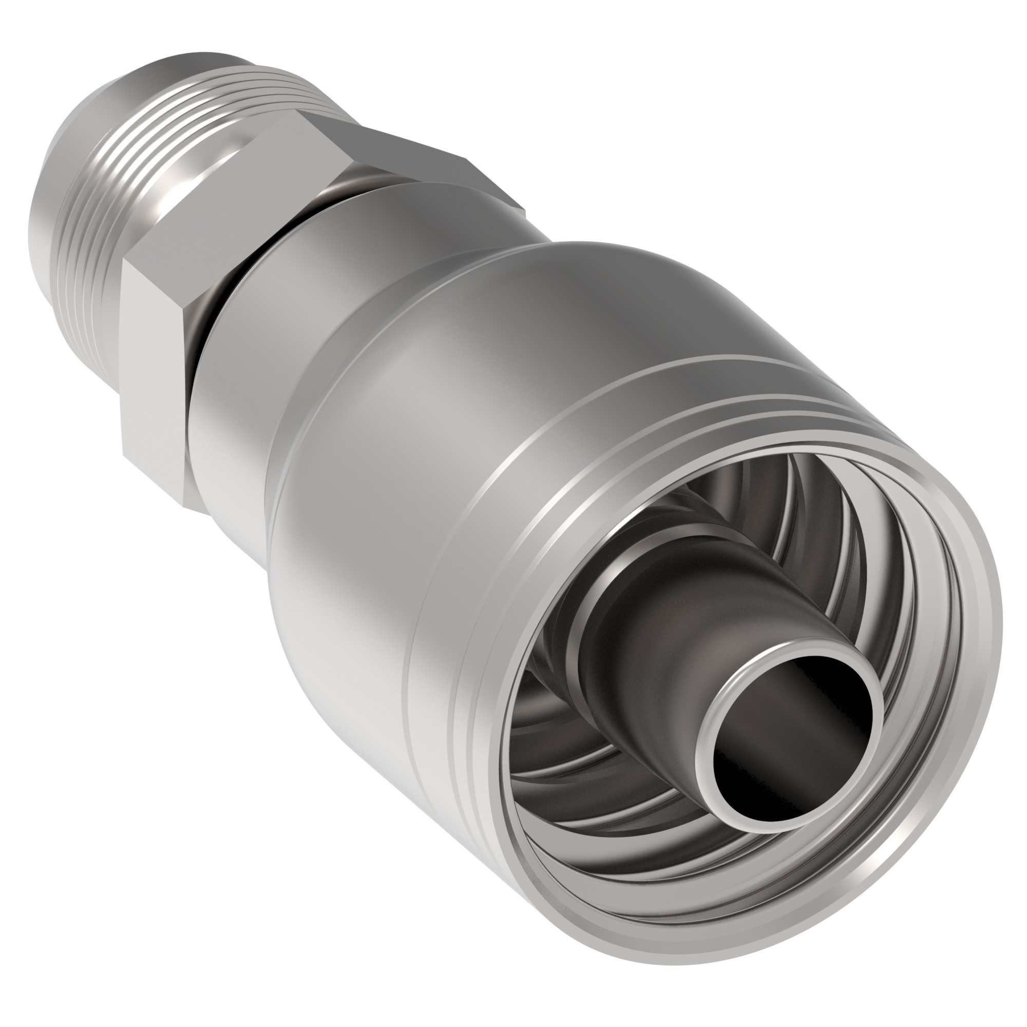 HOSE FTG, 1A/12, JIC-M/12, CS, STR — photo 4 of 4