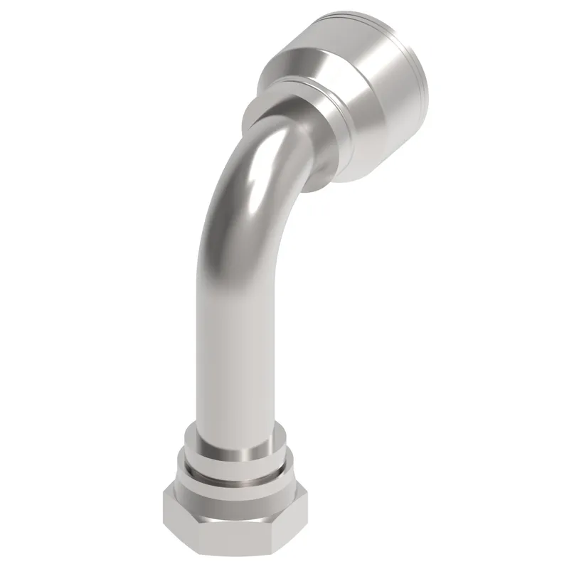 HOSE FTG, 1A/20, JIC-F/20, CS, 90D — photo 1 of 4