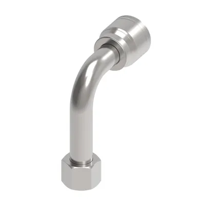HOSE FTG, 1A/04, JIC-F/04, CS, 90D