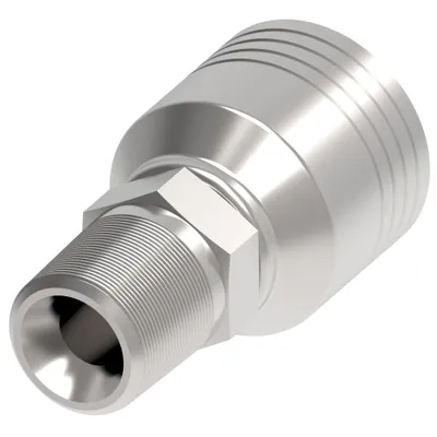 HOSE NIPPLE ASSY,4S/08,BSPT-M/08,CS,STR