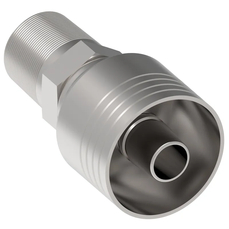 HOSE NIPPLE ASSY,4S/08,BSPT-M/08,CS,STR — photo 2 of 3