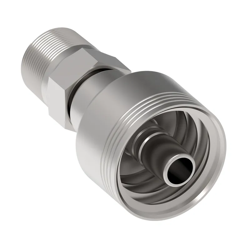 HOSE NIPPLE ASSY,4S/06,NPTF-M/06,CS,STR — photo 2 of 3