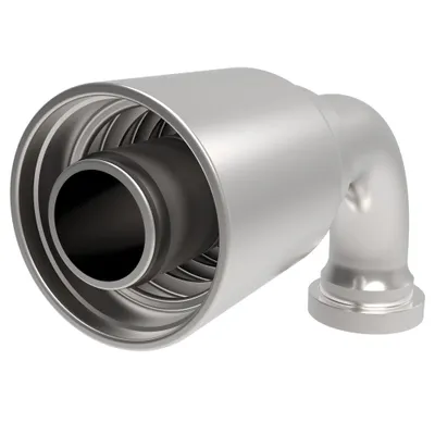 HOSE FTG, 1A/20, C62/20, CS, 90D