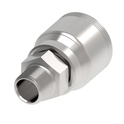 HOSE FTG, 1A/16, NPTF-M/16, CS, STR