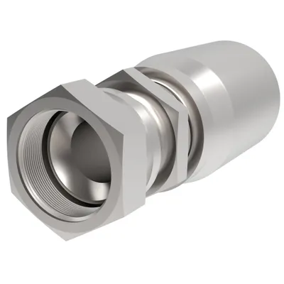 HOSE FTG, 1A/20, JIC-F/20, CS, STR