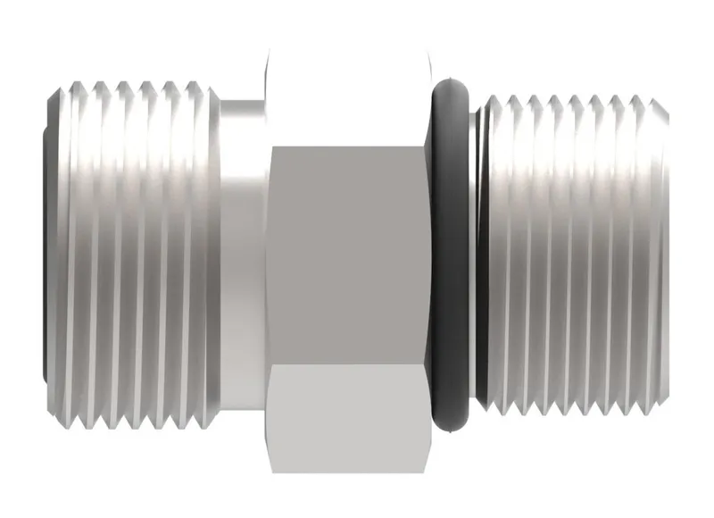 Adapter-STR,1FO,-10-12,CS,NBR,ZN — photo 3 of 3