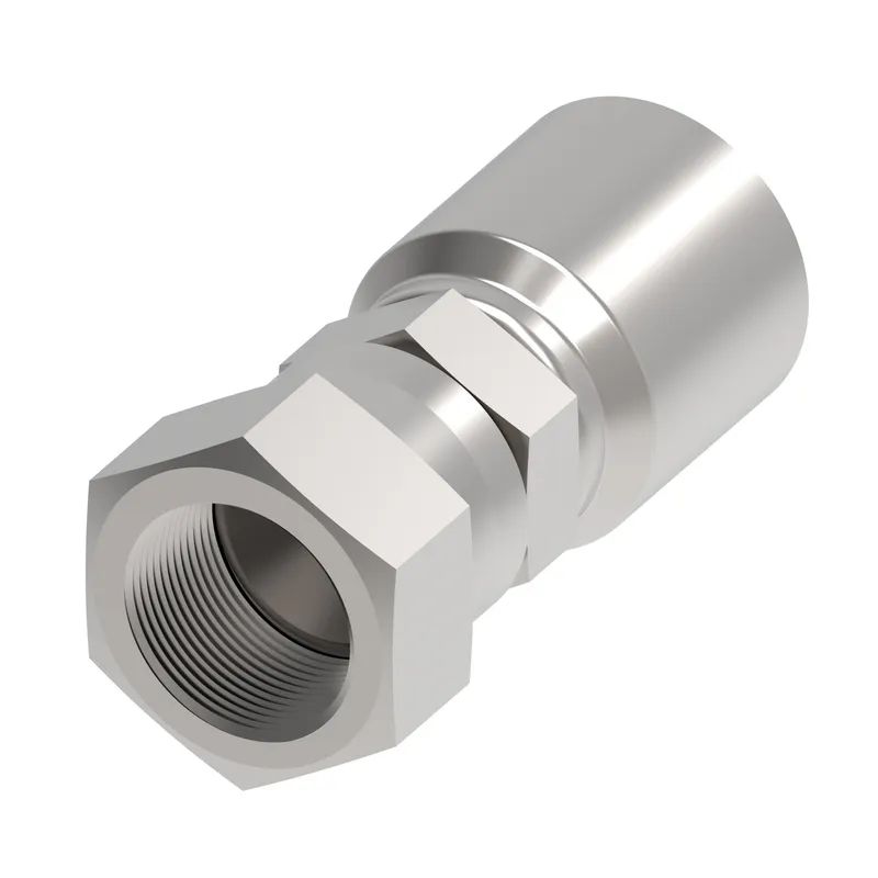 HOSE FTG, 1G/04, JIC-F/04, CS, STR — photo 1 of 4