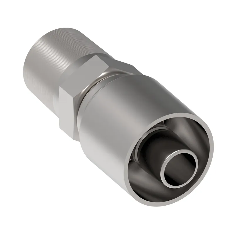 HOSE FTG, 1G/08, BSPT-M/08, CS, STR — photo 2 of 4