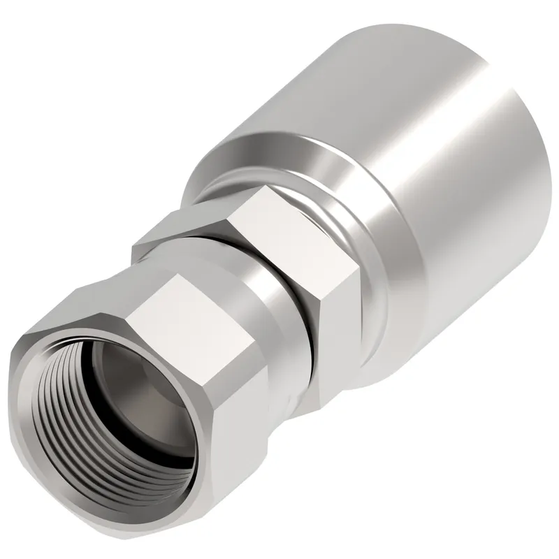 HOSE FTG, 1G/16, JIC-F/16, CS, STR — photo 1 of 3