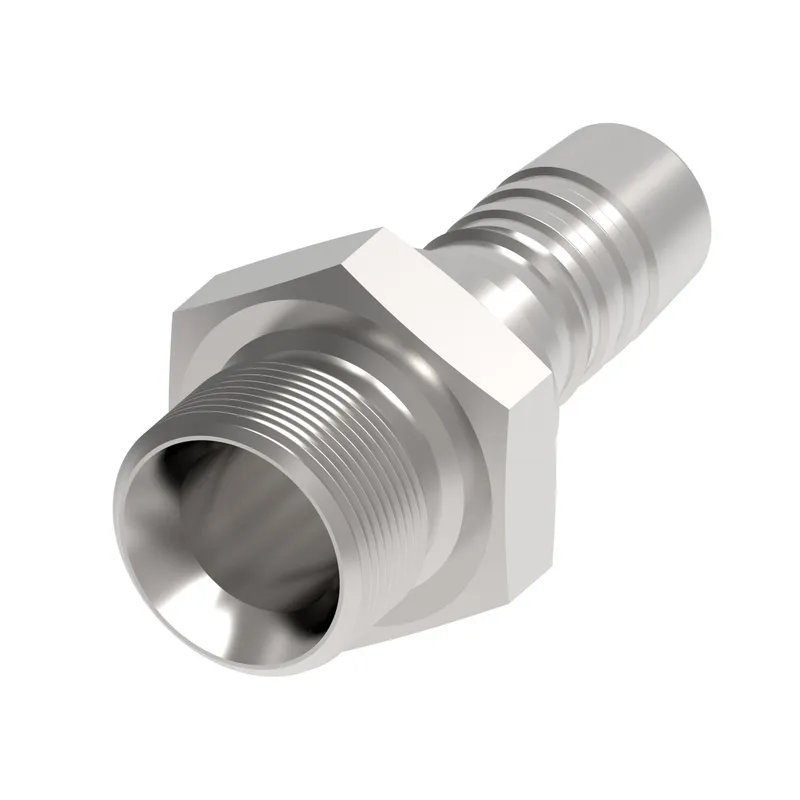 HOSE NIPPLE ASSY,1A/08,BSPJ/08,CS,STR — photo 1 of 3