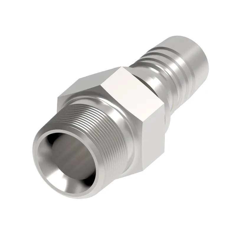 HOSE NIPPLE ASSY,1A/08,NPTF-M/08,CS,STR — photo 1 of 3