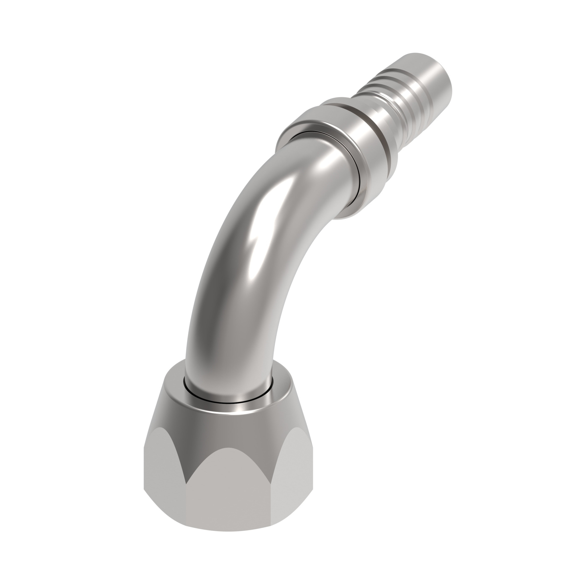 HOSE NIPPLE ASSY,1W/04,JIC-F/04,CS,90D — photo 1 of 3
