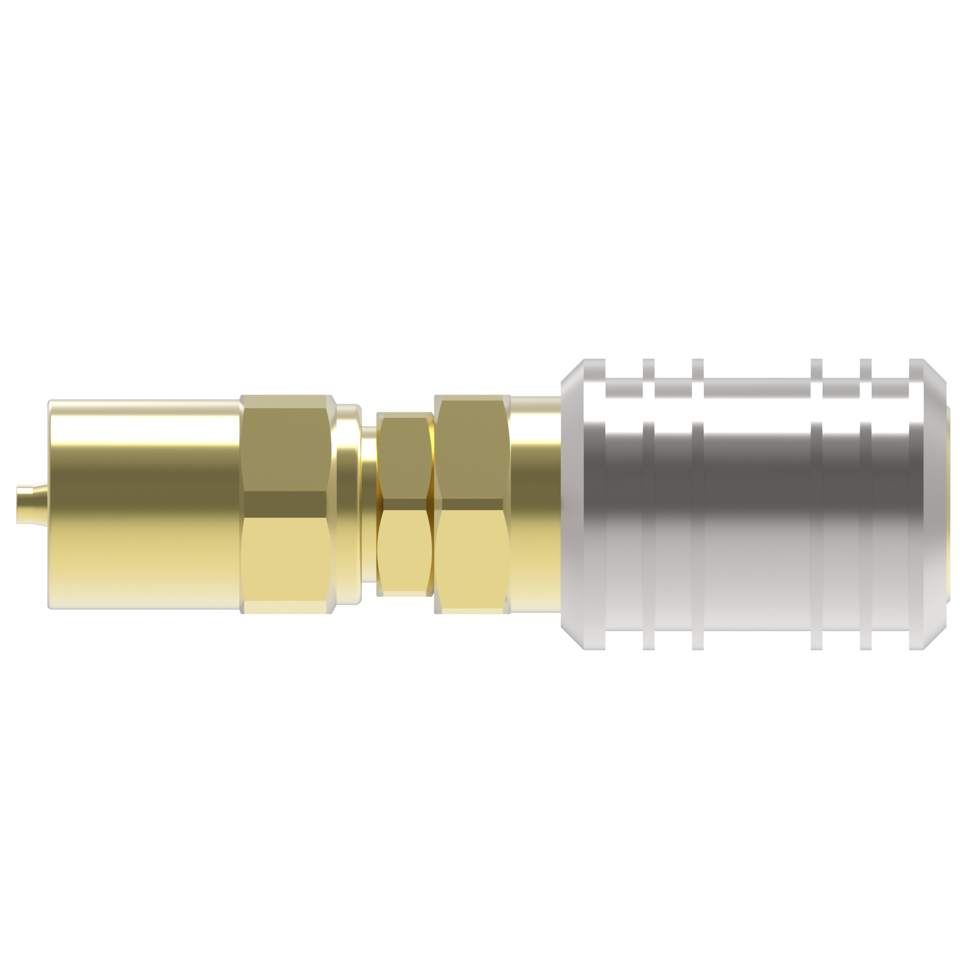 Cplng, 1000 SERIES FEMALE, BRASS — photo 2 of 3