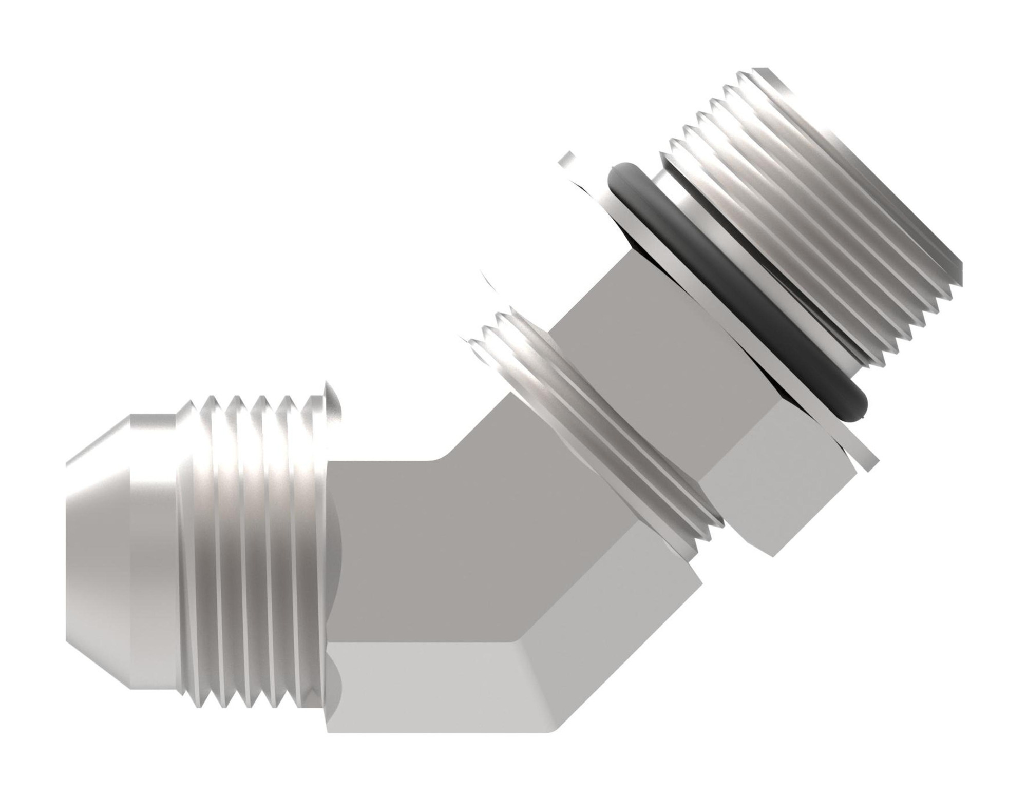 ADAPTER, SAE 37 45 elbow/Cap, Plug, 1Bag — photo 2 of 3