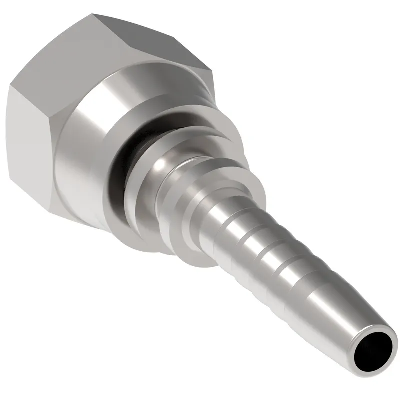 HOSE NIPPLE ASSY,2P/04,JIC-F/12,CS,STR — photo 3 of 3