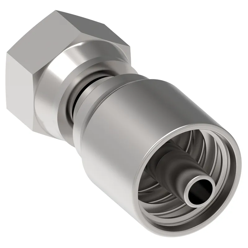 HOSE NIPPLE, 1P/32, JIC-F/64, CS, STR — photo 4 of 4