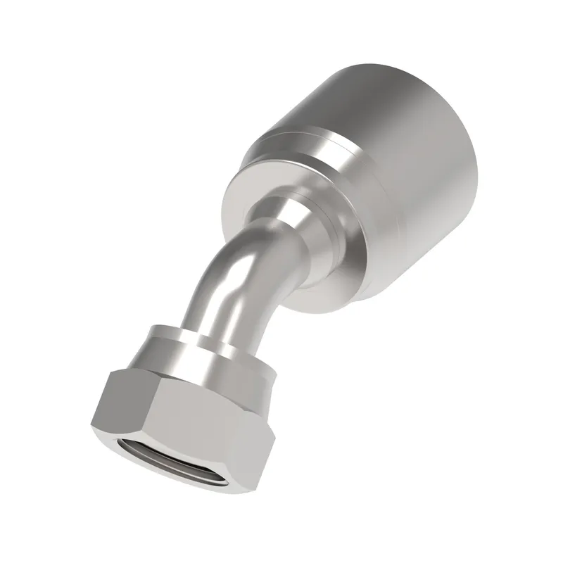 HOSE NIPPLE ASSY,1P/04,JIC-F/14,CS,45D — photo 1 of 4