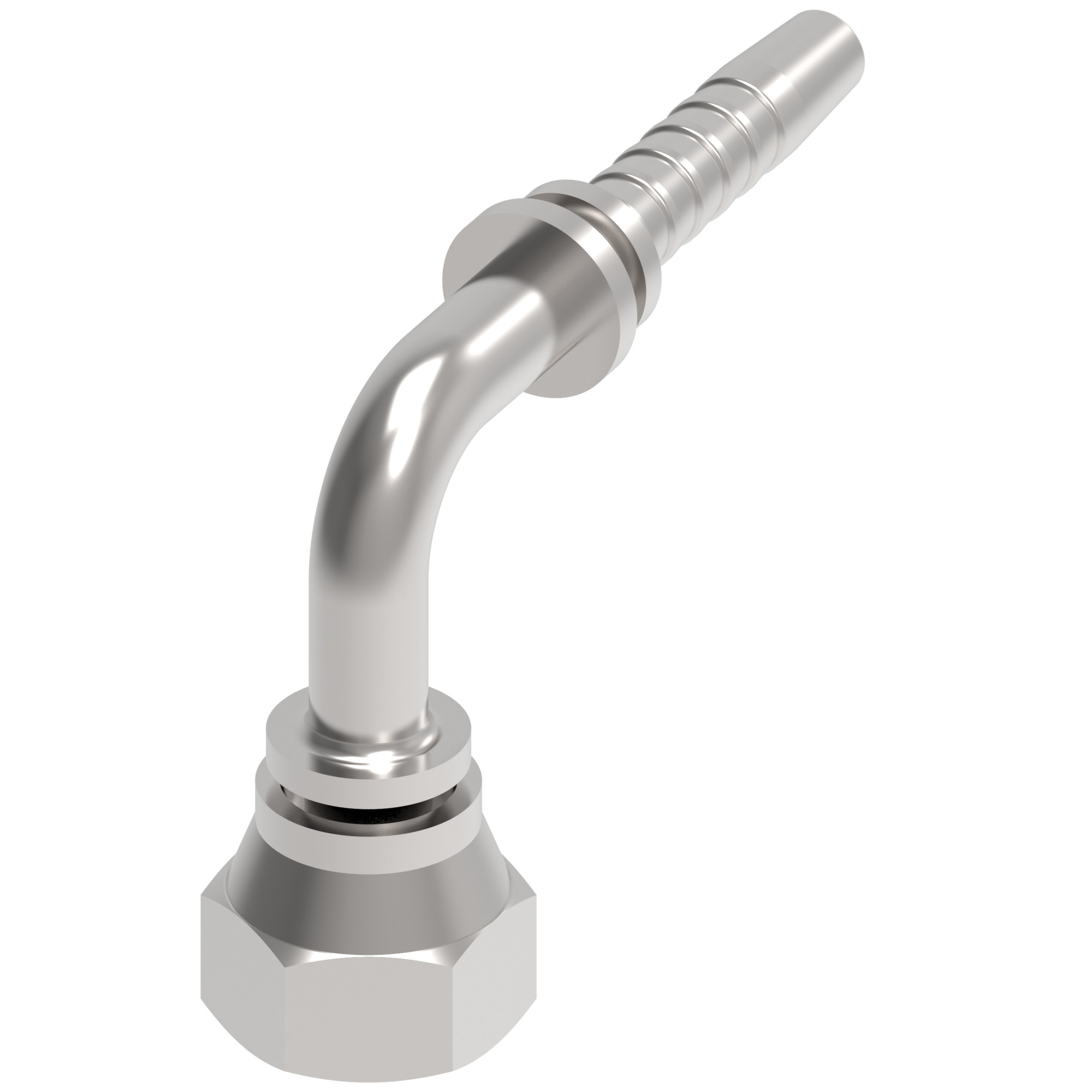 HOSE NIPPLE ASSY,2P/08,JIC-F/22,CS,90D — photo 1 of 3
