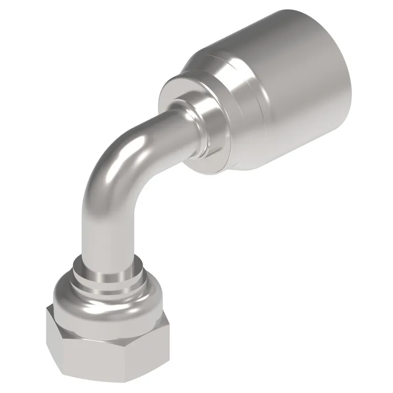 HOSE NIPPLE ASSY,1P/06,JIC-F/18,CS,90D — photo 1 of 4