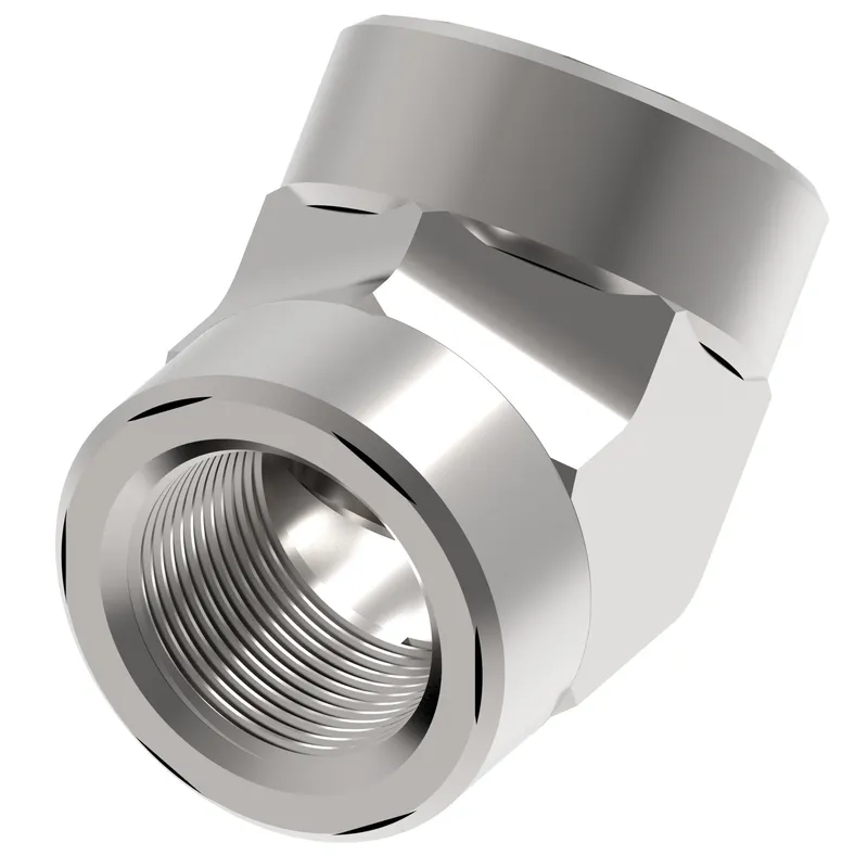 Adapter NPTFSteel 45 D1/4 FP x 1/4 MP — photo 1 of 3