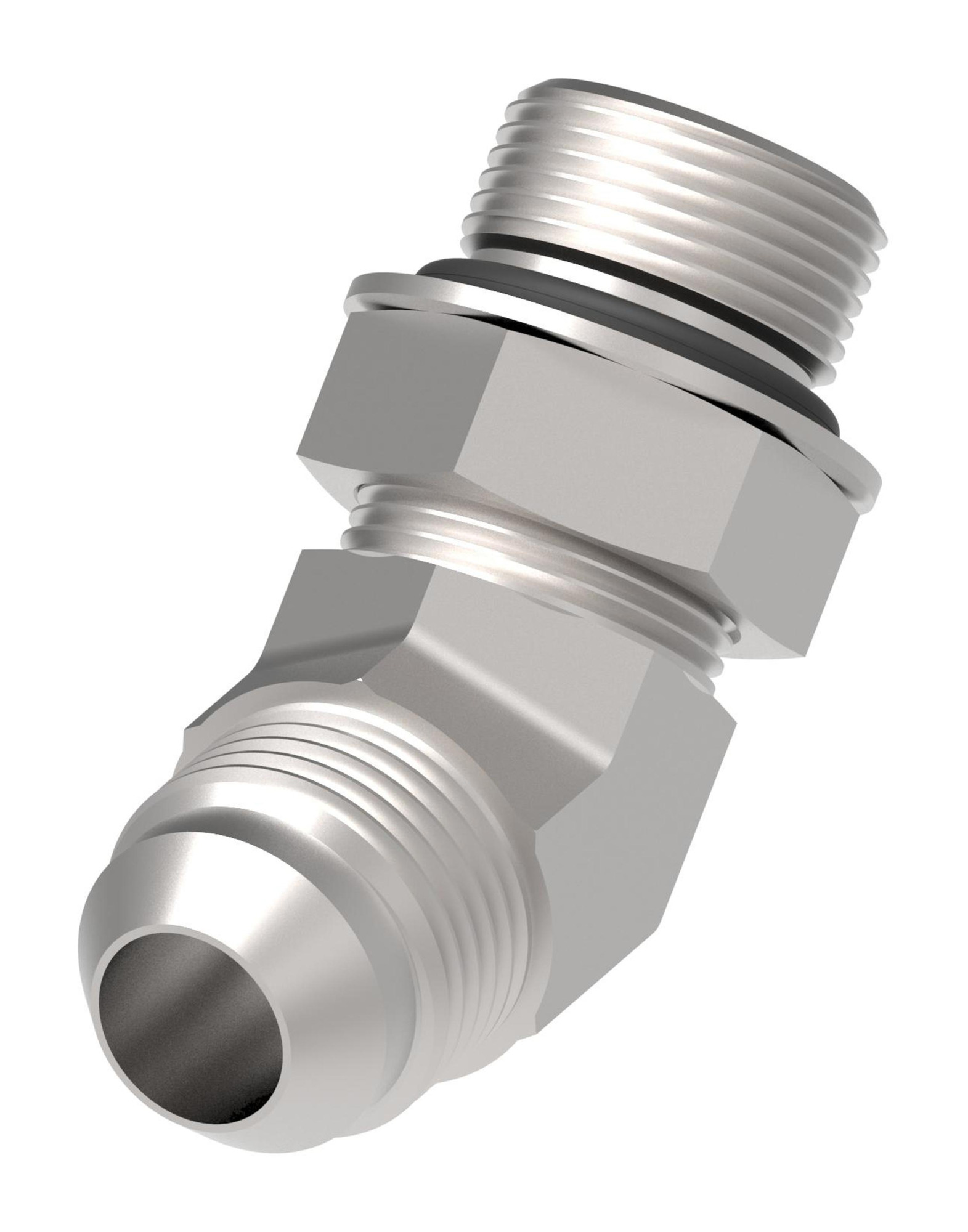 Adapter, SAE 37 45 elbow