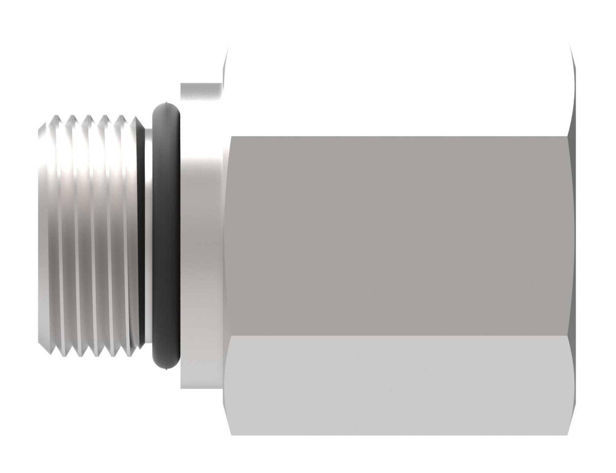 Adapter Steel Str3/8 FP x -6 M ORB — photo 2 of 3