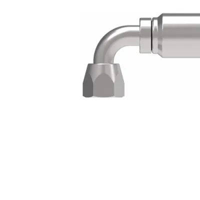 HOSE NIPPLE ASSY, 2P/24, BF/24, CS, 90D