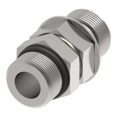 Adapter Steel Str 20 M ORB x 20 M ORB