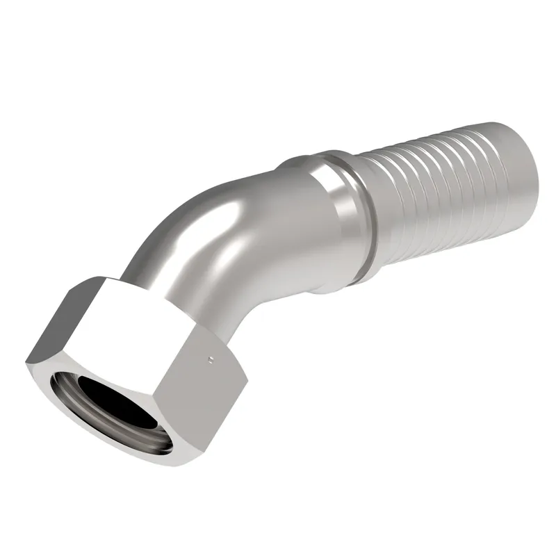 HOSE NIPPLE, 1P/20, BSPFF-F/20, CS, 45D — photo 1 of 4