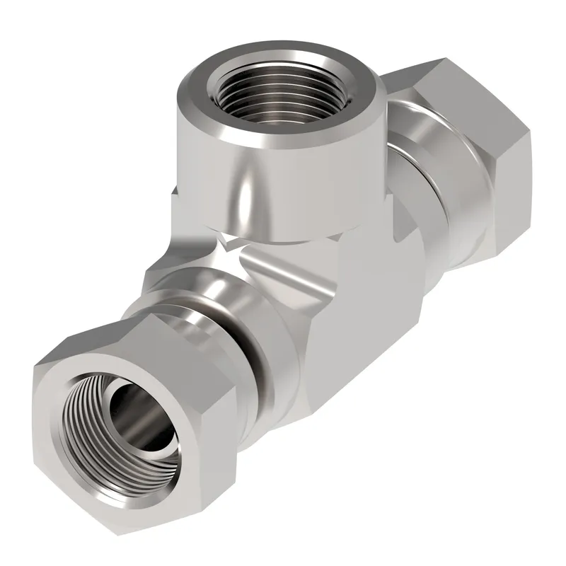 Adapter Tee NTPF/NPSM — photo 1 of 3