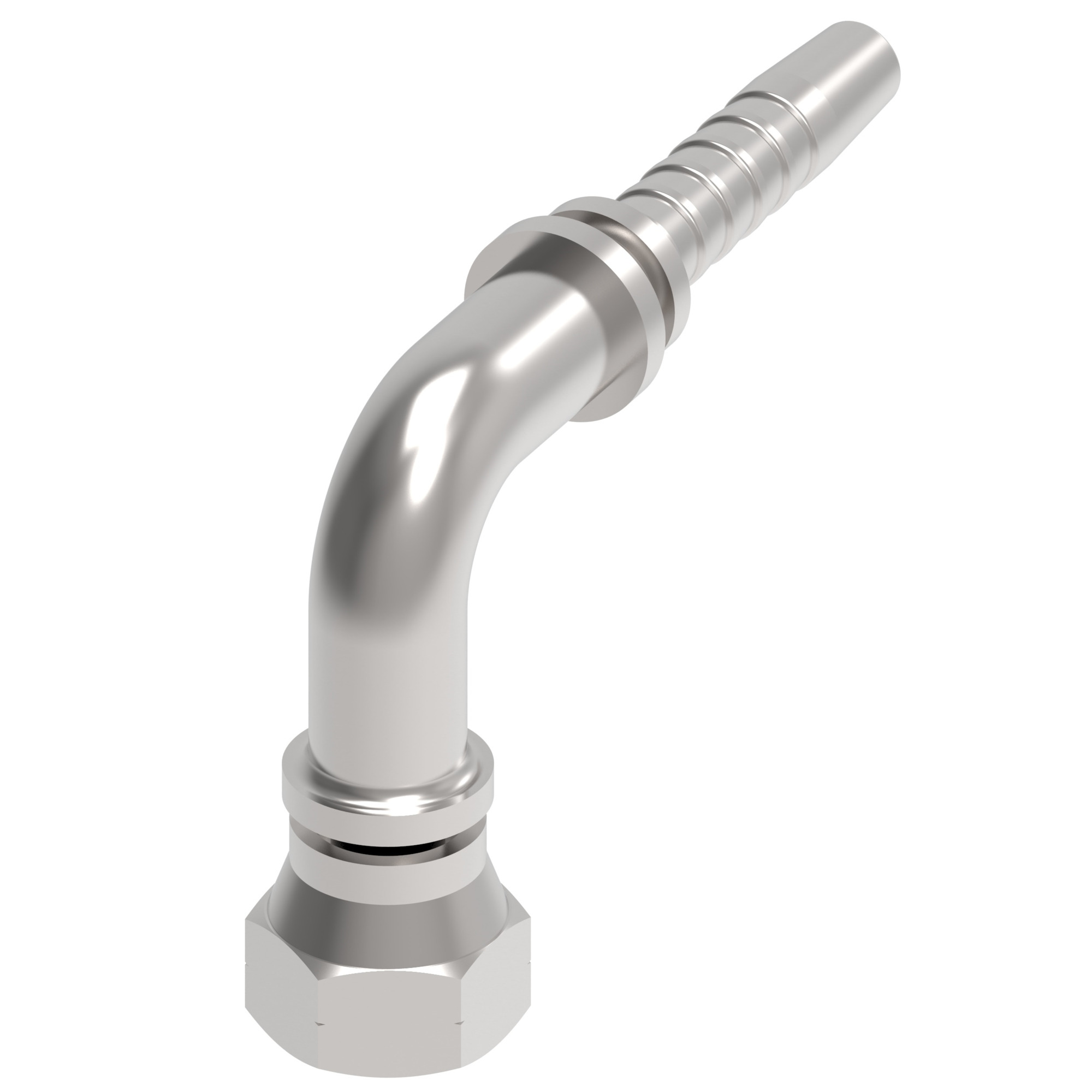 HOSE NIPPLE ASSY, 2P/10, BF/12, CS, 90D