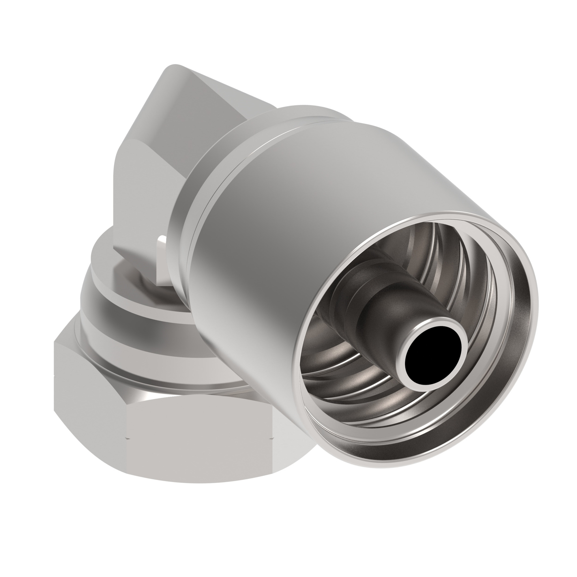 HOSE NIPPLE ASSY, 1P/12, BF/12, CS, 90D — photo 3 of 4