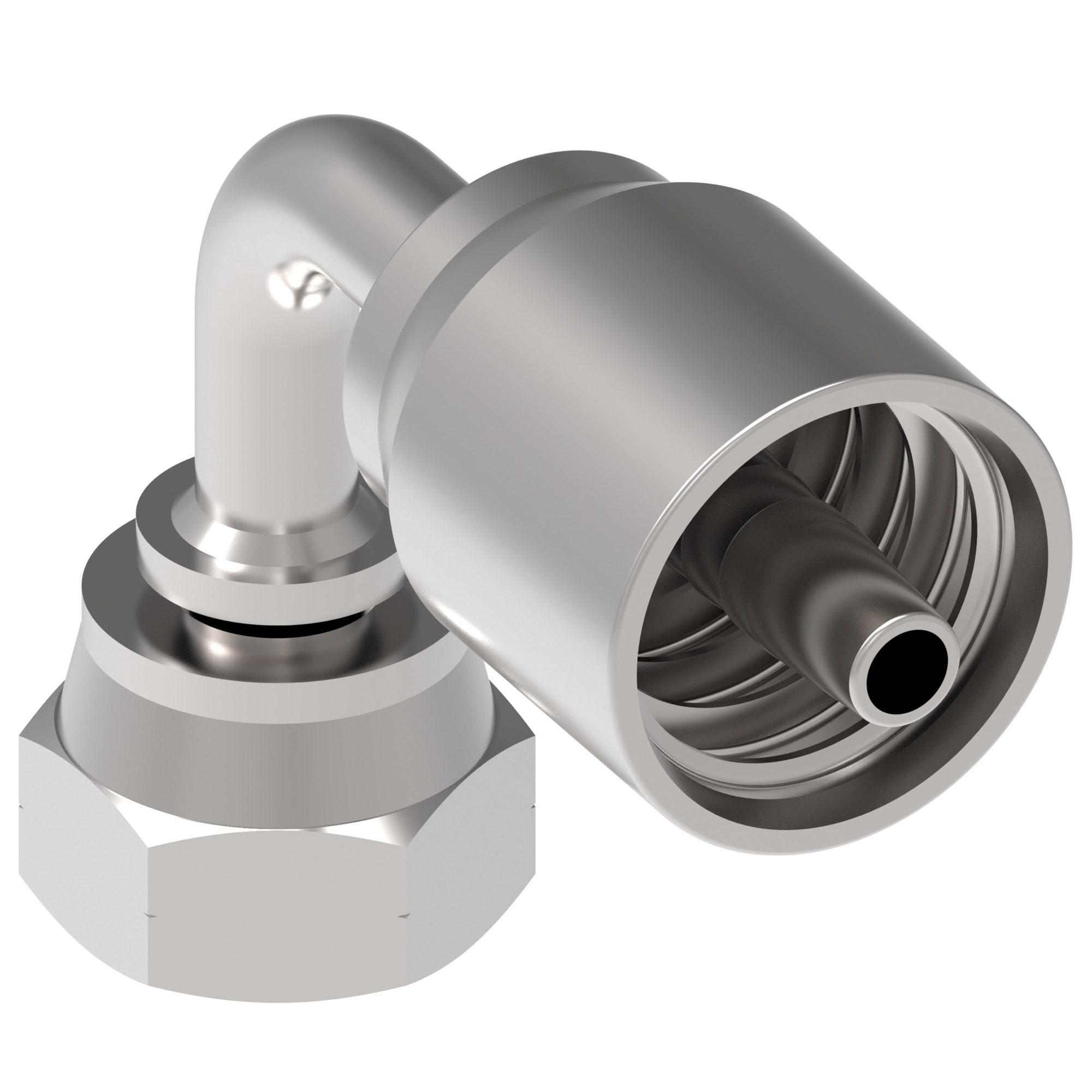HOSE NIPPLE ASSY, 1P/08, BF/08, CS, 90D — photo 2 of 4
