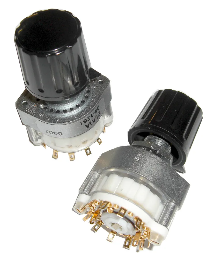 6 steps Rotary Switch
