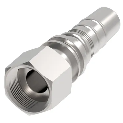 HOSE NIPPLE, 2P/16, ORS-F/16, CS, STR