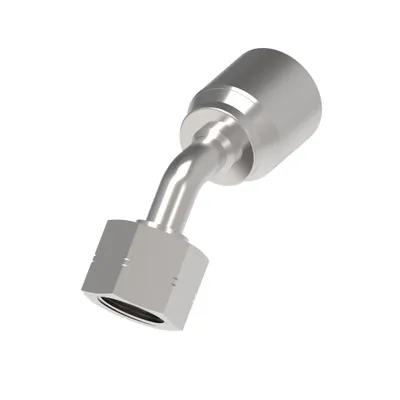 HOSE NIPPLE, 2P/08, ORS-F/10, CS, 45D