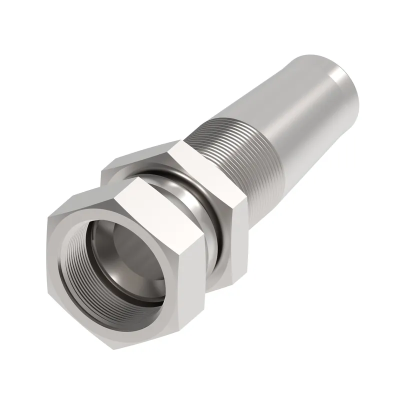 HOSE NIPPLE ASSY,2R/06,JIC-F/06,AP,STR — photo 1 of 3