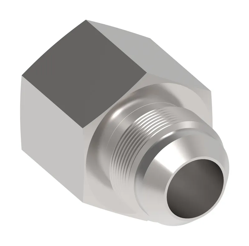Adapter, SAE 37 straight-Stainless steel — photo 3 of 3