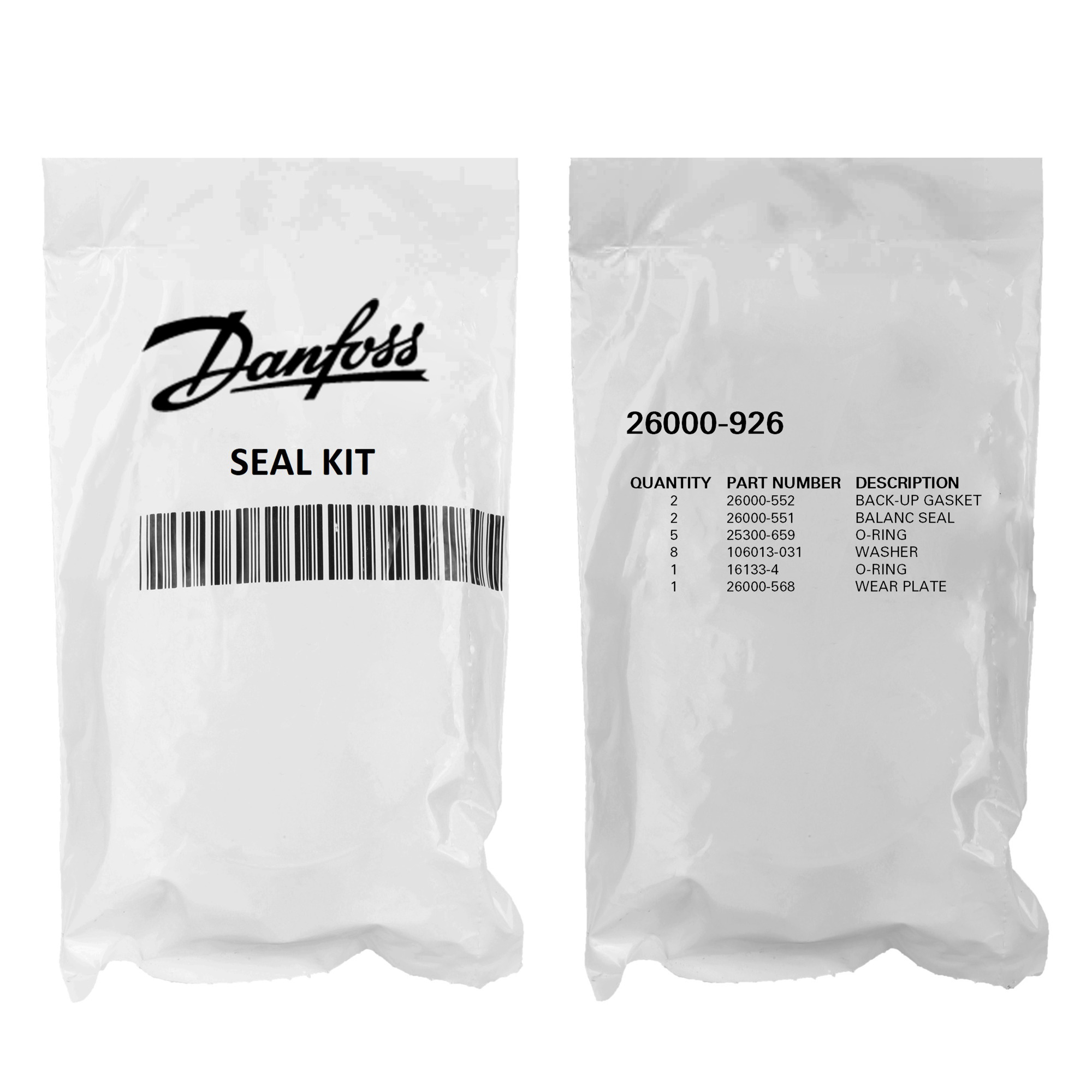 SEAL REPAIR KIT INTEGRAL , DOUBLE
