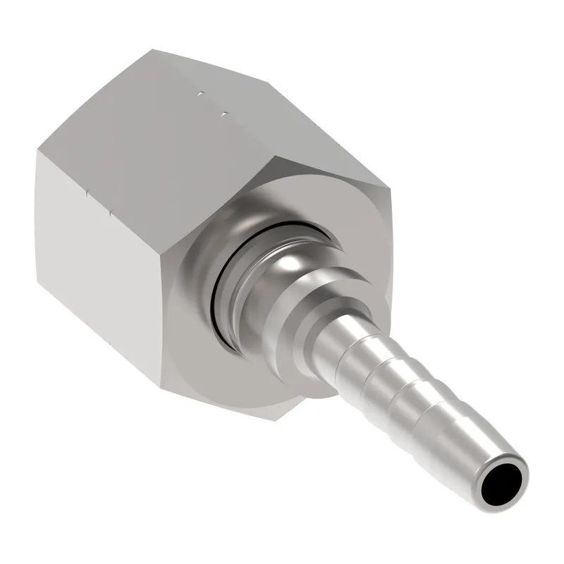 HOSE NIPPLE ASSY,2P/16,JIC-F/16,CS,STR — photo 3 of 4