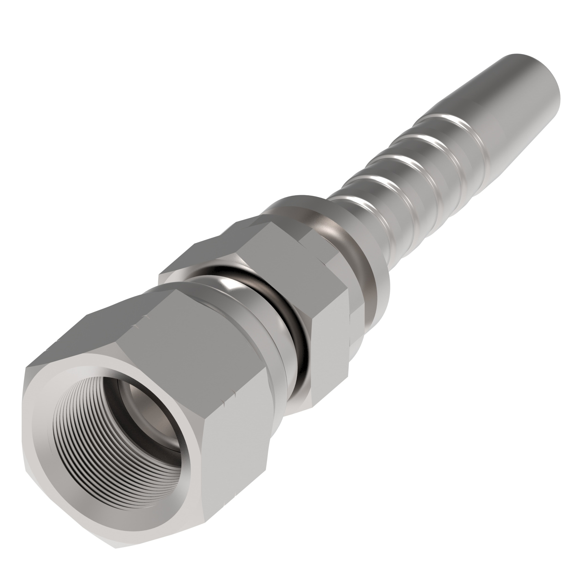 HOSE NIPPLE ASSY,2P/08,JIC-F/08,CS,STR